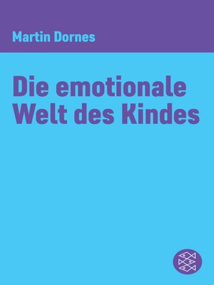 cover image of Die emotionale Welt des Kindes